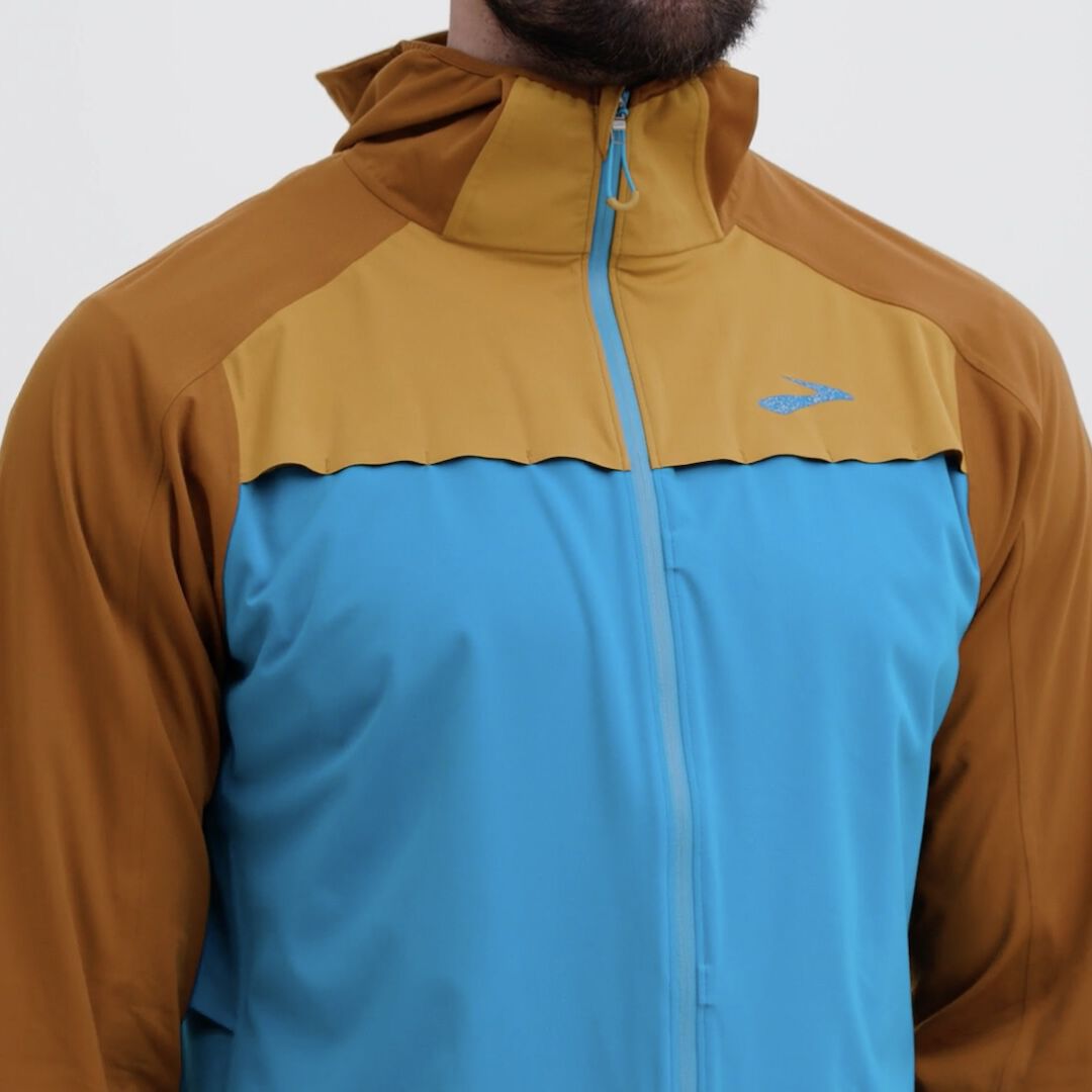 Brooks running jacket on sale mens